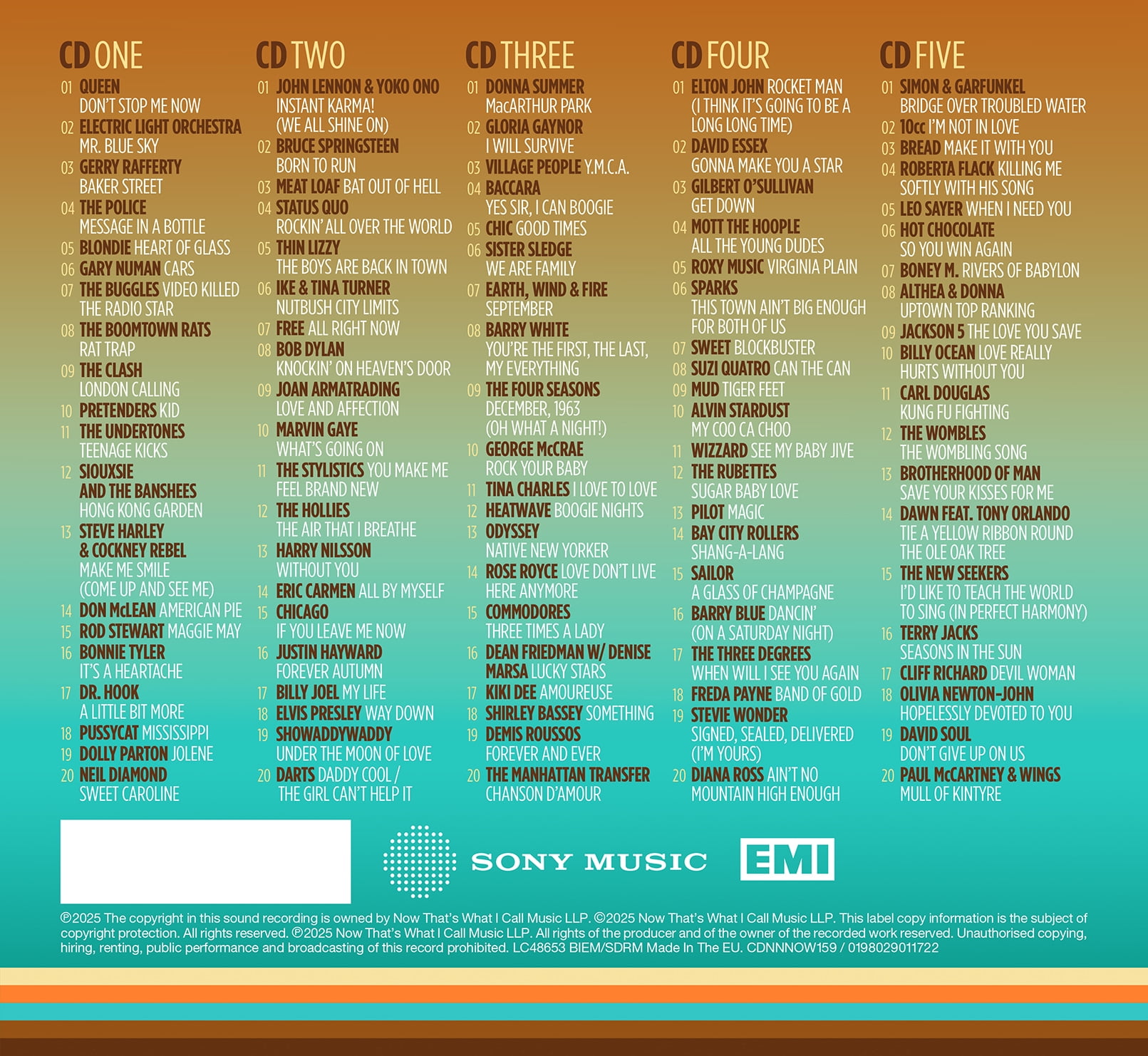Various Artists - Now That's What I Call The 70's / Various