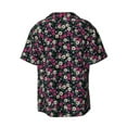 thumbnail image 7 of Kdxio Men's Hawaiian Shirt for Men Short Sleeve Shirt Daisies Flowers Summer Casual Holiday Beach Button Down T-Shirts, 7 of 7