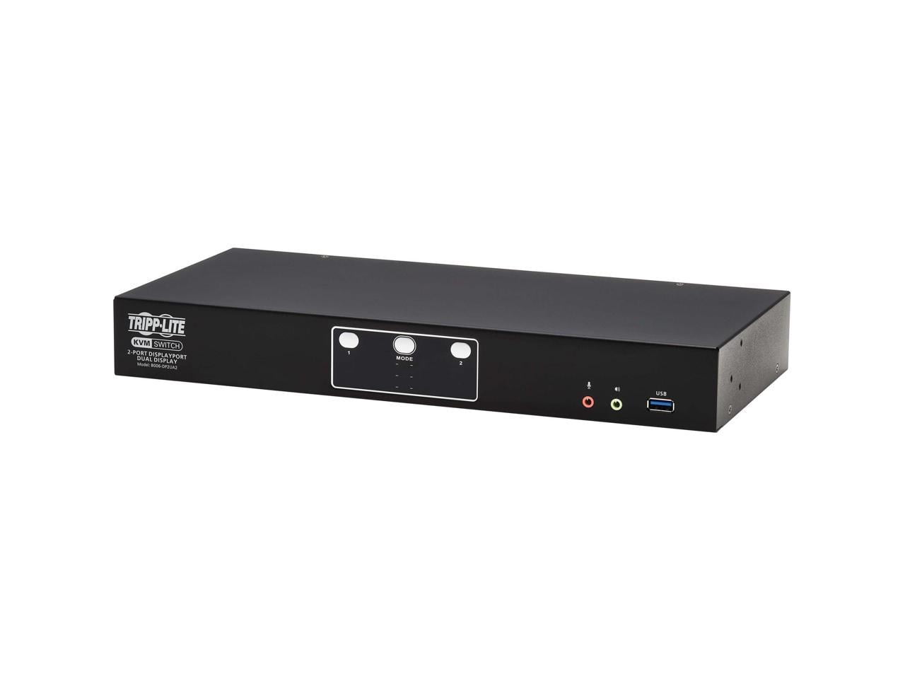 Tripp Lite B006-DP2UA2 DisplayPort Dual-Display KVM Switch B006DP2UA2