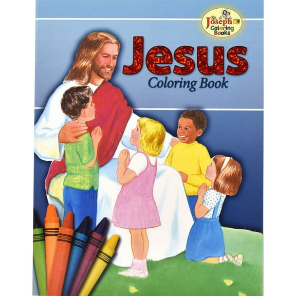 Coloring Book About Jesus
