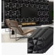 thumbnail image 1 of Paneles Decorativos 3D para Pared,Panel Decorativo 3D PVC,20 Piezas Panel Decorativo 3D Impermeable resistente al fuego para Decoración, Hogar, Oficina, Dormitorio, Vestíbulo,30x30cm Modelo Negro, 1 of 4