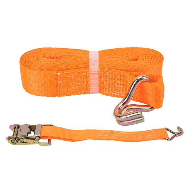 Tie Down Strap, Double J Hook Ratchet Strap High Density Heavy Duty for Trailer for Truck for Car