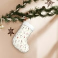 thumbnail image 7 of Disketp Wildflower Watercolor Christmas Stockings, Xmas Stocking for Family Holiday Season Décor, Personalized Holiday Indoor Decorations, 7 of 7