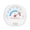 White, variant on Rupoun Mechanical Fridge Thermometer, White Dial Refrigerator and Freezer Temperature Monitor for Home Kitchen Food Safety (2.55 inches / 6.5 cm)