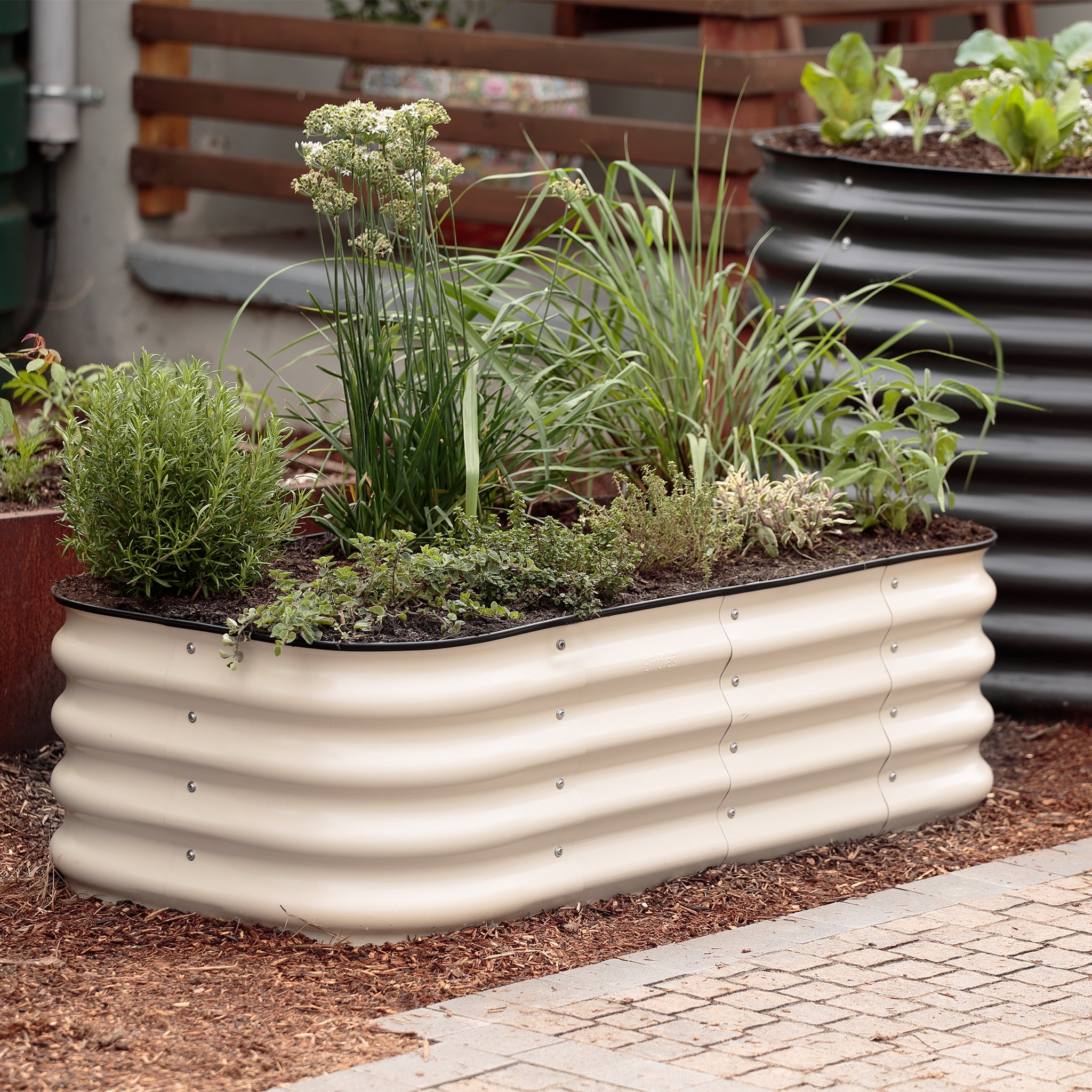 15" Short Birdies Small Modular Raised Garden Bed