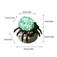 thumbnail image 3 of Halloween Decorations, Natural Crystal Spider Lamp Halloween Hot Selling Crystal Lamp Desktop Bedside Study Night Light Home Decoration Ornaments, Green, 3 of 5