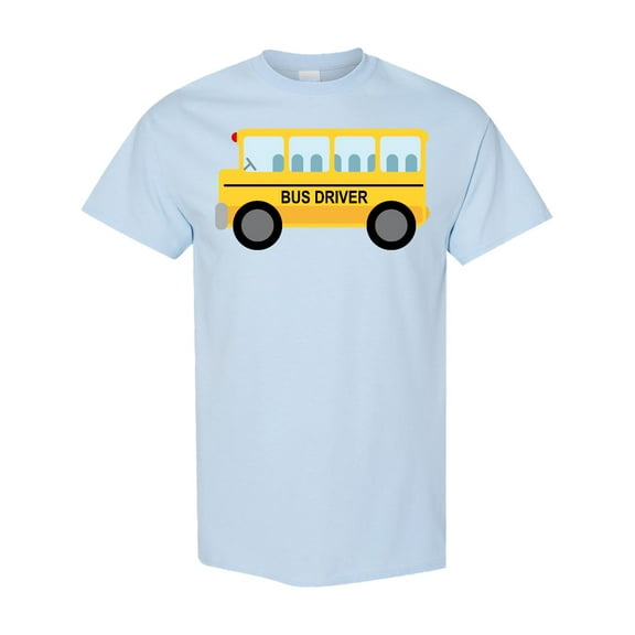 Inktastic Bus Driver School Bus T-Shirt