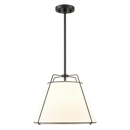 Light Society Emilio 15 Chandelier in Black/White