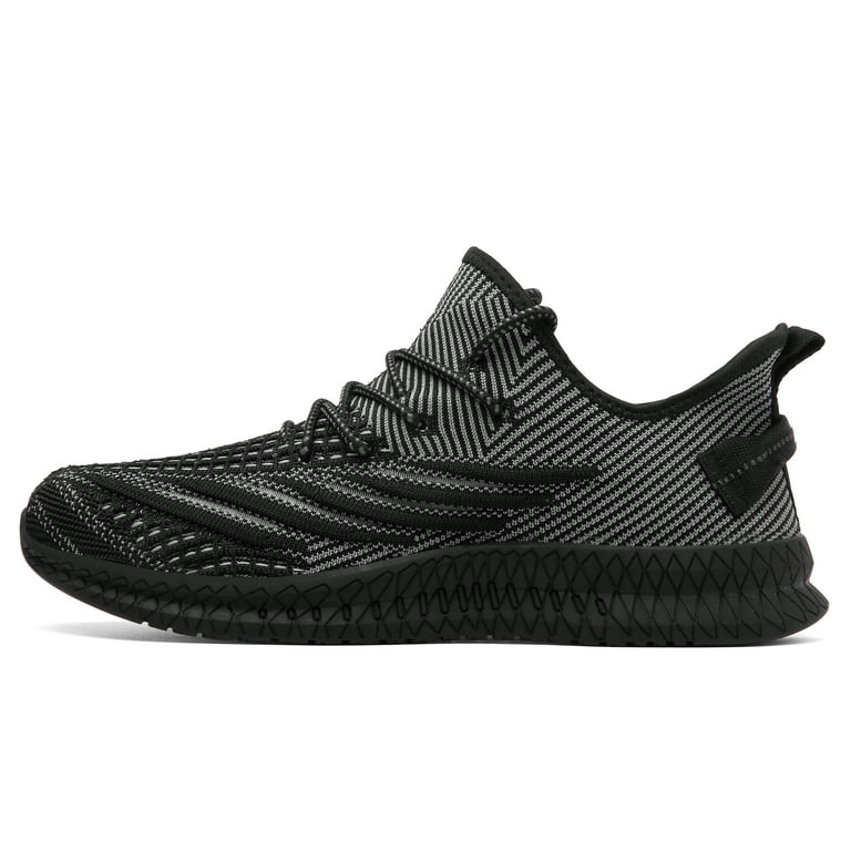 Mens Non Slip Walking Sneakers Lightweight Breathable Slip  display picture 3