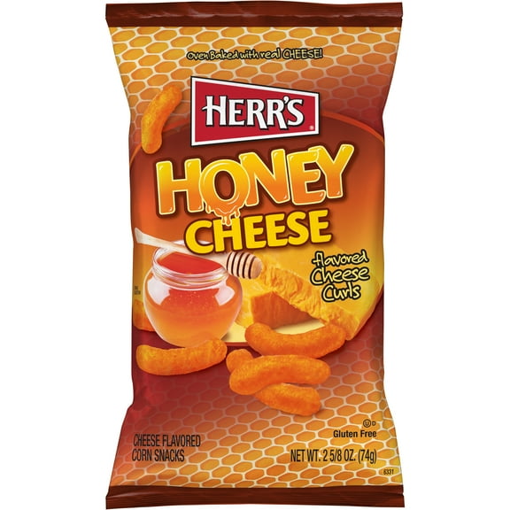 Herr's Honey Cheese Curls 2.625oz