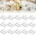thumbnail image 3 of 25Pcs Acrylic Stands Place Card Holders Table Number Stands Desktop Clear Card Display Stand Transparent Acrylic Sign Holders for Wedding Photos Office Menu Meeting, 3 of 11