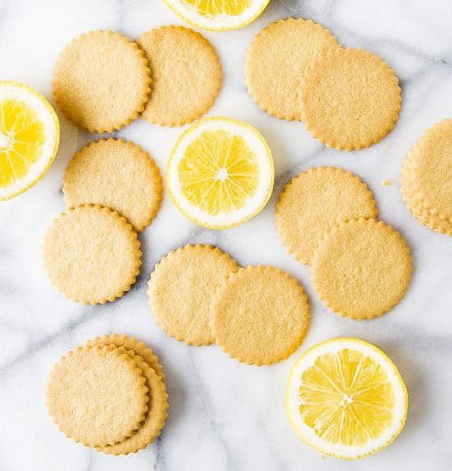 Lemon Cookies With Dried Flowers – Everyday Dishes