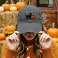 thumbnail image 2 of Adult Halloween Fashion Print Sun Hat Baseball Cap Casual Unisex Breathable Outdoor Adjustable Headwear for Daily Wear, 2 of 4