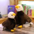 thumbnail image 1 of Realistas águilas calvas pájaros juguetes de peluche divertido gaviota Animal dibujos animados mu?eca plumas suaves juguete Ho ShuxiuWang 8390612460425, 1 of 1