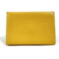 thumbnail image 2 of Pre-Owned HERMES Calvi business card holder, leather goods, pass case, Epson, women's, yellow, 2 of 10