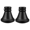 thumbnail image 4 of MERRYHAPY 2Pcs Curtains Rod Ends Caps Black for Home Decor, 4 of 8