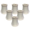 thumbnail image 2 of Royal Designs, Inc. True Bell Clip On Chandelier Shade CS-201WH-6, White, 3 x 5 x 4.5, Pack of 6, 2 of 5