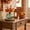 Green, variant on Snmubt Glass Pumpkin Vase, Small Brown Glass Vase for Hydroponic Flowers and Centerpieces, Thanksgiving Table Decor and Home Accents