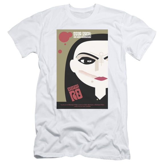 Star Trek Tng Season 5 Episode 3 Adult 30/1 T-Shirt White