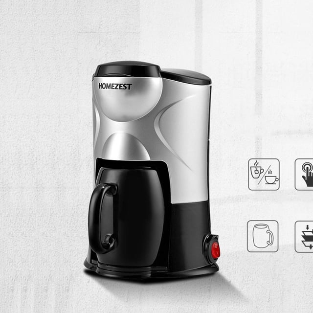 de Café Por Goteo Eléctrica, Café de Una So Taza, Cafetera Americana en , 1 Taza, Personal ficina Doméstica Negro Soledad Cafetera de goteo