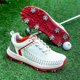 thumbnail image 5 of Zapatillas de golf para hombre, impermeables, para entrenamiento deportivo al aire libre, con 8 clavos., 5 of 5