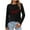 Black, variant on yievot Women's Valentine's T-Shirt Long Sleeve Love Heart Printed Graphic Tees Tops