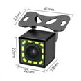 thumbnail image 2 of EASTIN Car Backup Camera, Rear View Camera Ultra HD 12 LED Night Vision, Waterproof Reverse Camera, 170° Wide View Angel with Multiple Mount Brackets for Universal Cars, 2 of 8