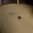 thumbnail image 5 of Haggar Men's Premium No Iron Khaki Classic Fit Pleat Front Pant (32W x 30L - 44W x 32L), 5 of 10