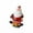 A, variant on Christmas Santa Figurines, Christmas Table Decor, Festive Santa Claus and Snowman Centerpiece for Holiday Mantel Displays, Red Resin Decoration