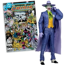 The Joker (Crisis on Infinite Earths) DC Direct Page Punchers 7" Action Figure w/ Comic - McFarlane Toys