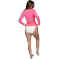 thumbnail image 4 of INGEAR Women’s UV Sun Protection Long Sleeve Rash Guard, Quick-Dry, Pink, S, 4 of 5