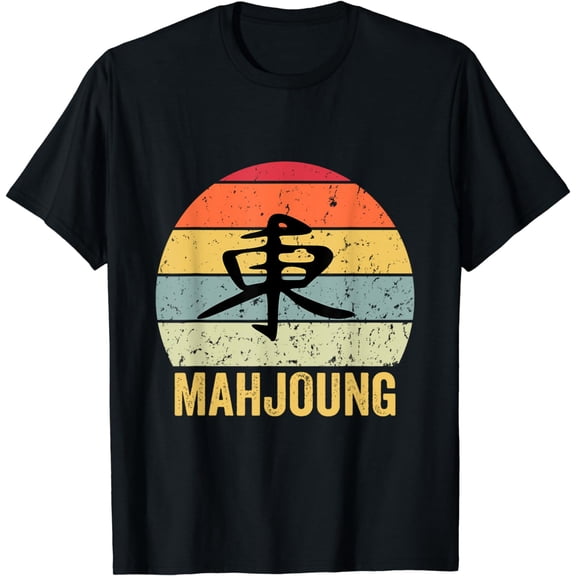Mahjoung game chinese game tiles table game Mahjong T-Shirt