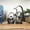 (Arctic Penguin Embrace Set Matte Black), variant on Abstract King Penguin Sculpture, Minimalist Penguin Figurine, Arctic Home Décor