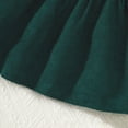 thumbnail image 6 of Gibobby Baby Kids Little Girl 2Pcs Fall Outfits 6 12 24 Months 2T 3T 4T 5T Long Sleeve Floral Print Pullover Tops + Flare Pants Set Toddler Clothes Set(4-5 Years,Green), 6 of 9