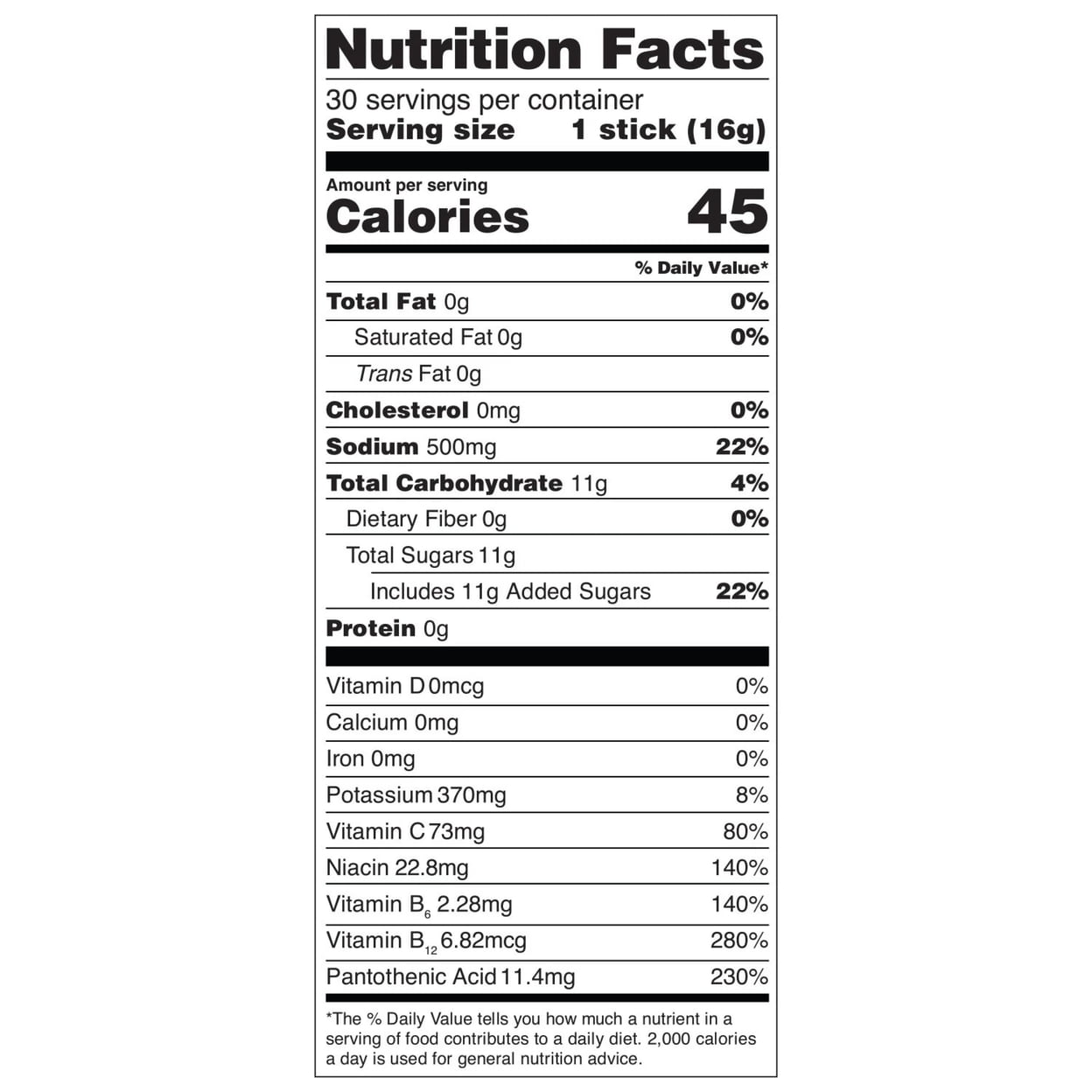 Liquid IV Hydration Multiplier Electrolyte Drink Mix, Lemon Lime (30 Count)