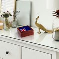 thumbnail image 6 of 3dRose, Flag of New Zealand - New Zealander Blue Union Jack with four red stars Kiwi country world souvenir, Jewelry Box 5.5x5.5 inch with 4 inch tile, 6 of 8