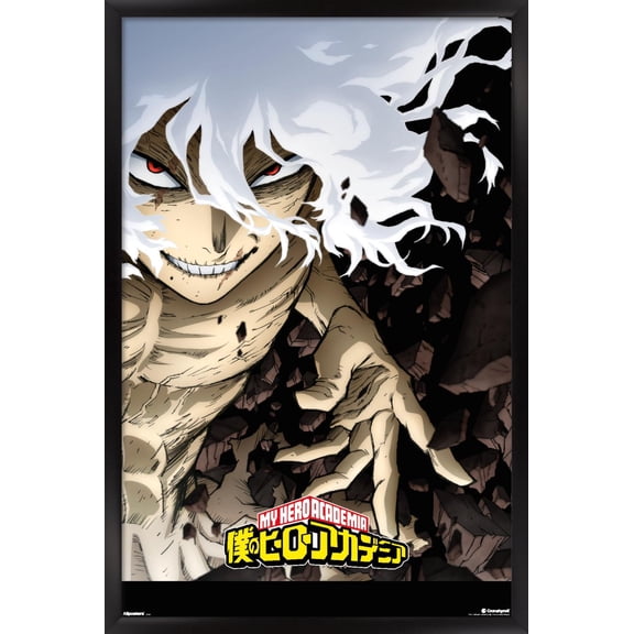 My Hero Academia: Final Season - Shigaraki Teaser One Sheet Wall Poster, 22.375" x 34" Framed