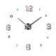 thumbnail image 1 of Reloj de pared Reloj de espejo Metal Número simple Etiqueta DIY 3D Morden Mute Decoración de la sala de estar sidaley JJ24735-02B, 1 of 5