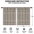 thumbnail image 2 of Blackout Kids Curtains,Brown Bigfoot and Pine Tree Pattern Childrens Insulated Curtains Set Of 2,Bedroom Essentials,Toddler Room Decor 42x54in(106x137cm), 2 of 5