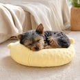 thumbnail image 4 of Bear Shaped Pet Pillow Neck Support Soft Polyester Fabric Washable for Cats Small Dogs Puppy Kitten Indoor Crate Rest Cute Bed, 4 of 7