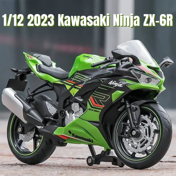 1:12 Kawasaki Ninja ZX-6R Motorcycle Toy 1:12 RMZ City Diecast