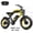 ES2 Ultra Yellow, variant on ES2 Ultra Electric Bike 3000W Peak Dual Motor 48V 45Ah Battery 32 MPH Speed 200 Miles Range 20 Inch Fat Tire All Terrain Electric Bicycle for Adults UL 2849