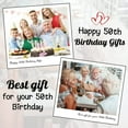 thumbnail image 7 of Yibo Happy 40th Birthday Gifts for Women Men Blanket 1983 40th Birthday Anniversary wedding Decorations Turning 40 Year Old Bday Gift Idea for Wife Husband Mom Dad Back in 1983 Blanket, 7 of 7