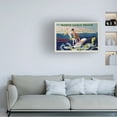 thumbnail image 2 of Trademark Art "Monte Carlo Beach, 1932" Canvas Wall Art by Georges Goursat, 2 of 4