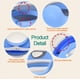 thumbnail image 3 of Asiento de entrenamiento para ir al baño, asiento de inodoro para niños con cojín suave de PU, antideslizante y protector contra salpicaduras+asas seguras, entrenador de inodoro para niños y niñas, 3 of 6