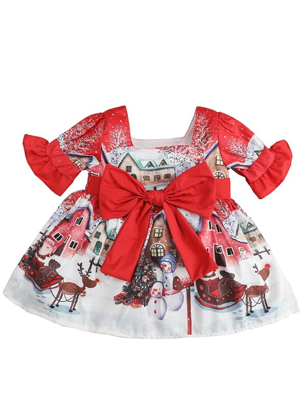 girls christmas dress walmart