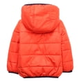 thumbnail image 2 of Richie House Little Boys Orange Fleece Lining Hooded Padding Jacket 3/4, 2 of 2