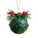 thumbnail image 1 of Adorno navideño de campana, colgante con dije, decoración navideña creativa Verde, 1 of 9