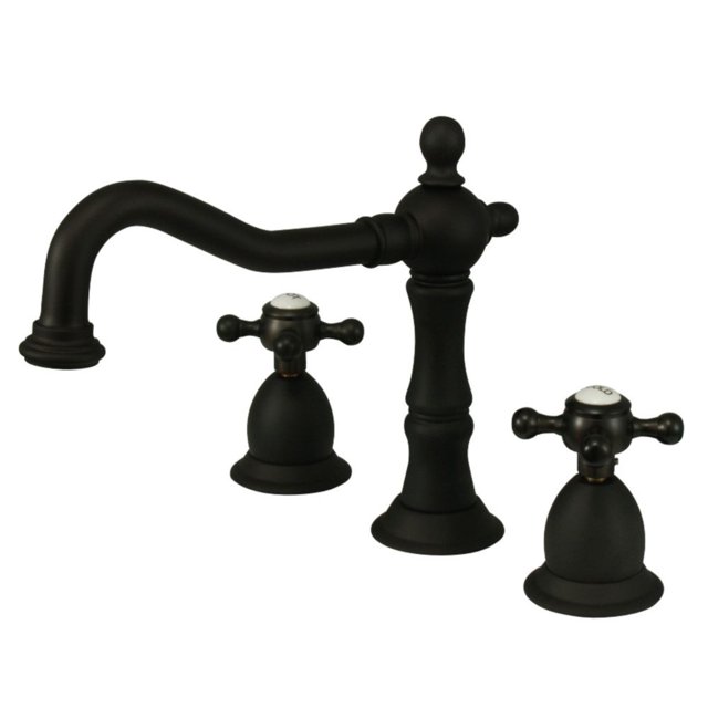 Kingston Brass KS1975BX 8 pulgadas. Grifo de baño generalizado, bronce aceitado