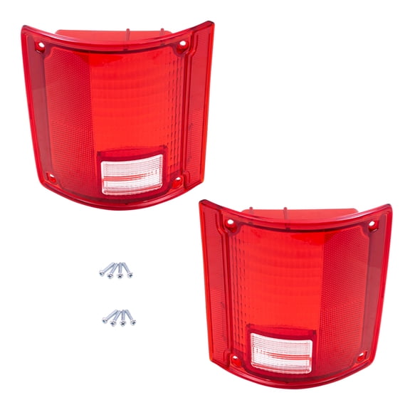 Brock Tail Light Lens for 1975-1986 C10 Lens w/o Trim Set 5965775 1973-1986 C10 Suburban